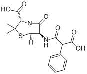 Carbenicillin Chemical Structure