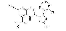 Cyantraniliprole Chemical Structure