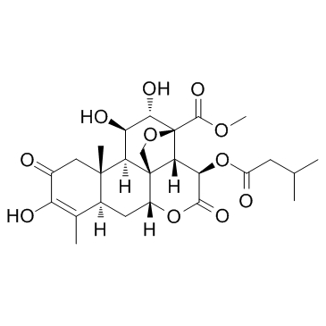 Bruceine A Chemical Structure