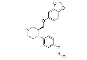 Paroxetine hydrochloride Chemical Structure