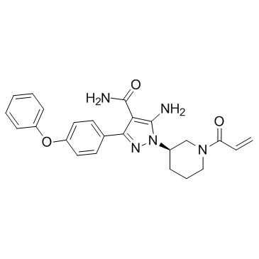 Btk inhibitor 2 Chemical Structure