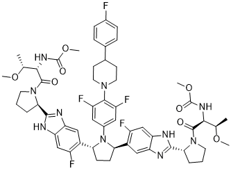 Pibrentasvir Chemical Structure