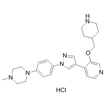 MELK-8a hydrochloride  结构式