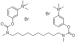 Demecarium bromide 结构式