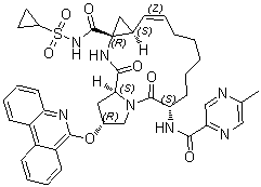 Paritaprevir Chemical Structure