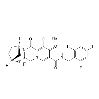 Bictegravir Sodium Chemical Structure