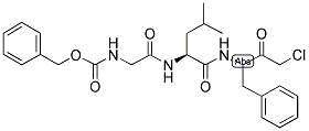 Z-Gly-Leu-Phe-CMK Chemical Structure
