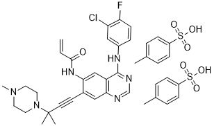 AV-412 Tosylate Chemical Structure
