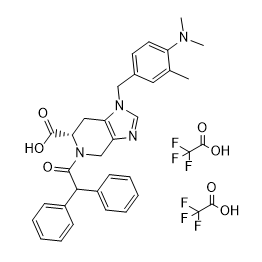 PD 123319 ditrifluoroacetate 结构式