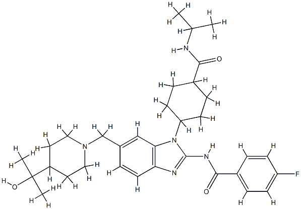Belizatinib 结构式