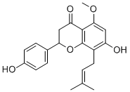 Isoxanthohumol 结构式