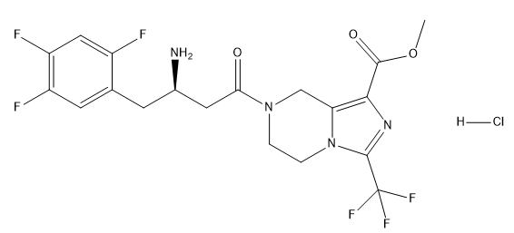 Retagliptin Hydrochloride Chemical Structure