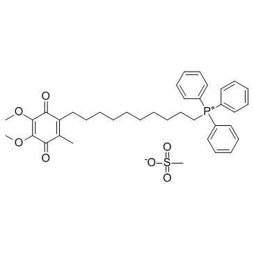 Mitoquinone mesylate Chemical Structure