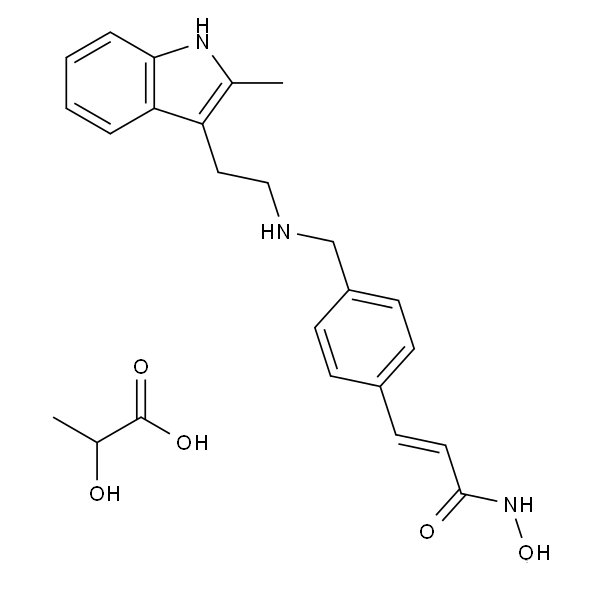 Panobinostat lactate Chemical Structure