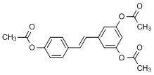 Acetyl-trans-resveratrol Chemical Structure
