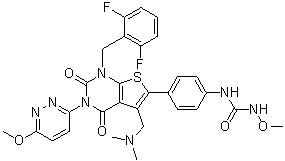 Relugolix Chemical Structure
