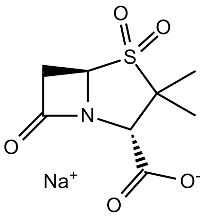 Sulbactam sodium Chemical Structure