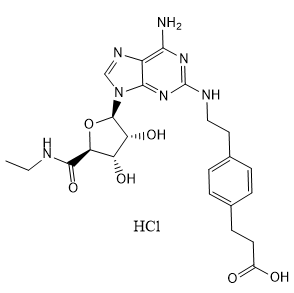 CGS 21680 Hydrochloride Chemical Structure