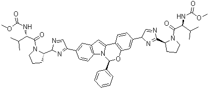 Elbasvir Chemical Structure