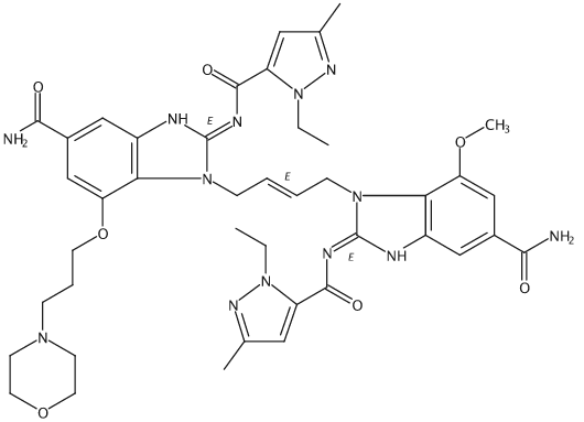 diABZI STING agonist-1 结构式