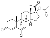 Chlormadinone Acetate 结构式