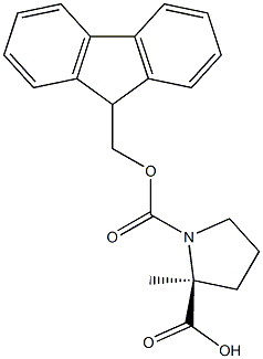 FMoc-α-Me-Pro-OH Chemical Structure