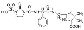 Mezlocillin Impurity B Chemical Structure