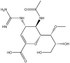 Laninamivir Chemical Structure