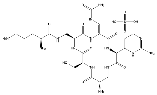 Capreomycin Sulfate Chemical Structure