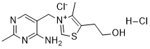 Thiamine hydrochloride 结构式