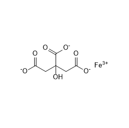 Ferric citrate Chemical Structure