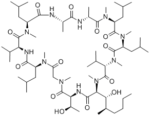 Dihydrocyclosporin C Chemical Structure