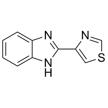 Thiabendazole Chemical Structure