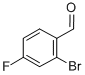 2-Bromo-4-fluorobenzaldehyde Chemical Structure