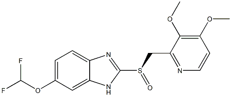 (R)-Pantoprazole Chemical Structure