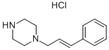 Cinnamylpiperazine hydrochloride Chemical Structure