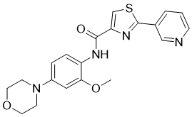 IRAK inhibitor 6 结构式
