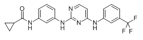 Aurora Kinase Inhibitor III 结构式