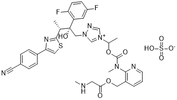 Isavuconazonium sulfate Chemical Structure