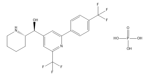 Enpiroline phosphate Chemical Structure