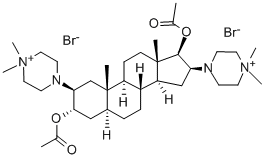 Pipecuronium bromide Chemical Structure