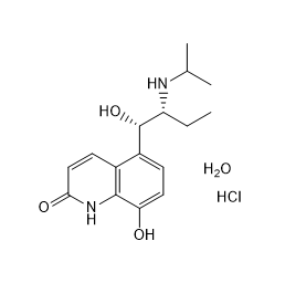 Procaterol hydrochloride hemihydrate Chemical Structure