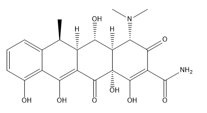 Epi-Doxycycline 结构式