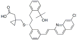 Montelukast Chemical Structure