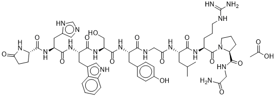 Gonadorelin Acetate Chemical Structure