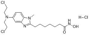 Tinostamustine hydrochloride 结构式