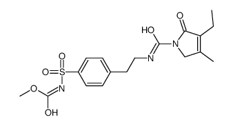 Glimepiride urethane Chemical Structure