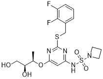 AZD5069 Chemical Structure