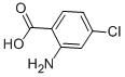 2-Amino-4-chlorobenzoic acid Chemical Structure