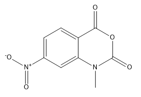 1-Methyl-7-nitroisatoic anhydride Chemical Structure